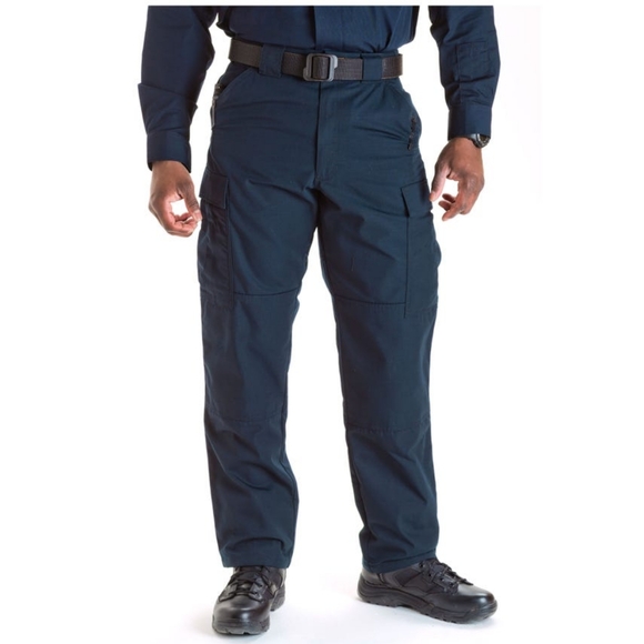 5.11 Tactical Pants Mens XL Navy Taclite TDU Rugged Ripstop Combat Cargo 31" Ins - Picture 1 of 16